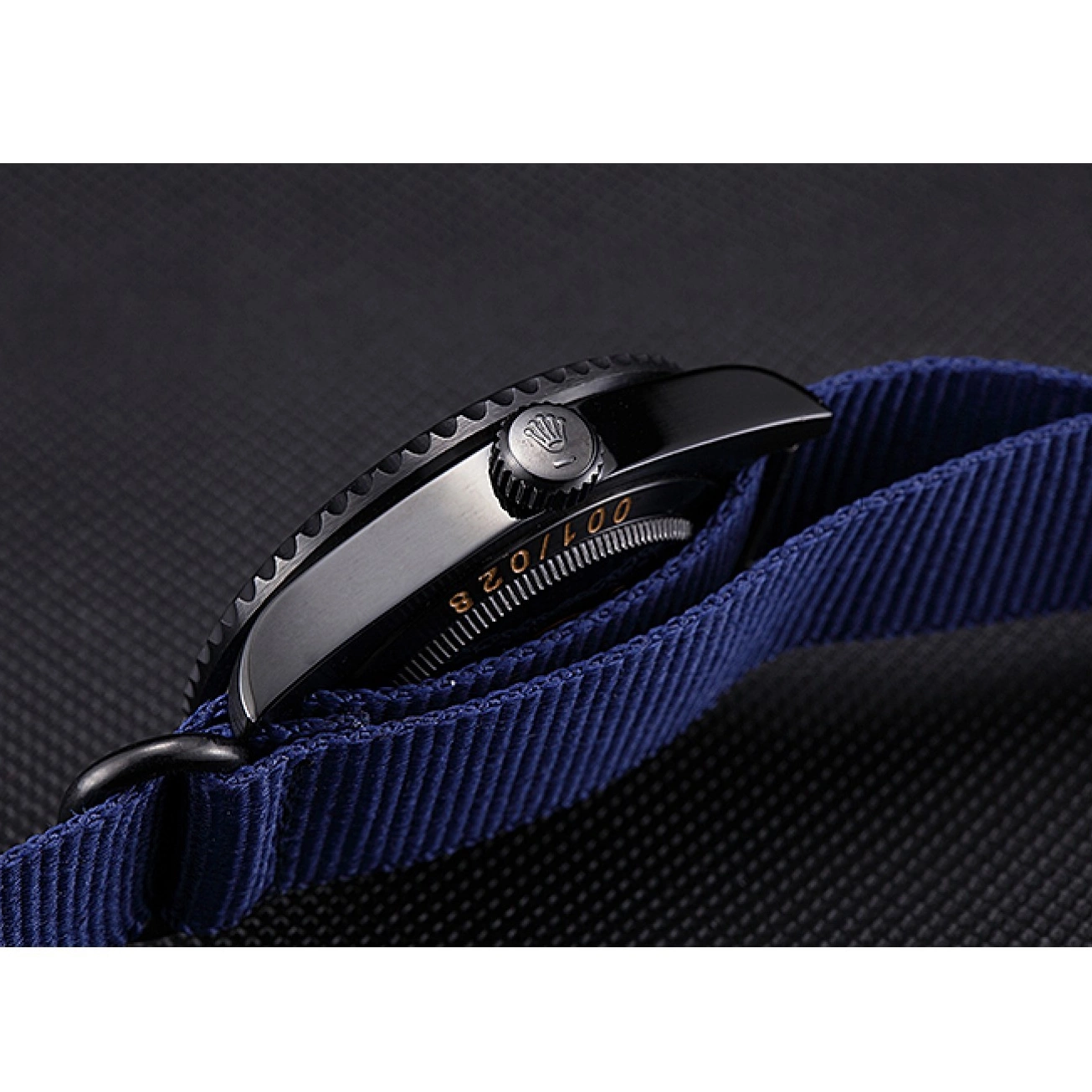 Rolex aaa copy 621994 Rolex Blue Submariner Stealth 0717